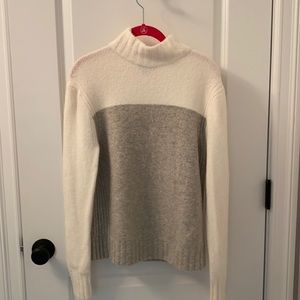 J Crew Mock Neck Sweater M